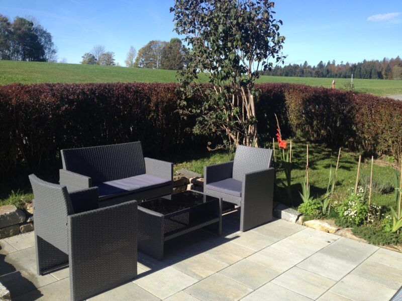 Ferienhaus für kleine Retreats mit großem Garten - Alleinlage