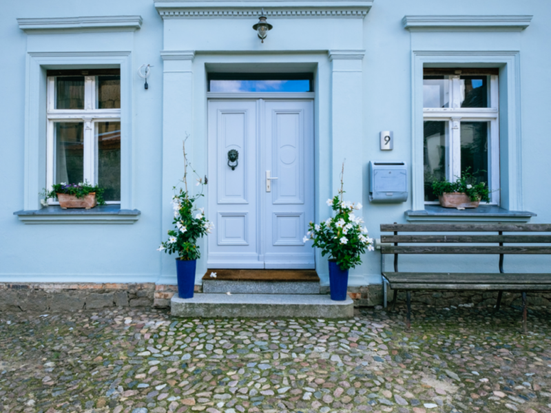 Seminarhaus Taubenblau