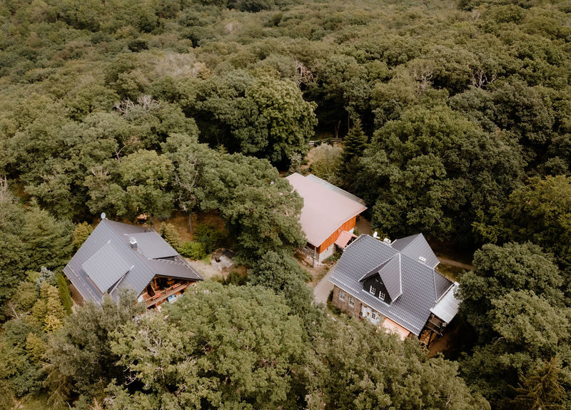 Retreatort im Wald